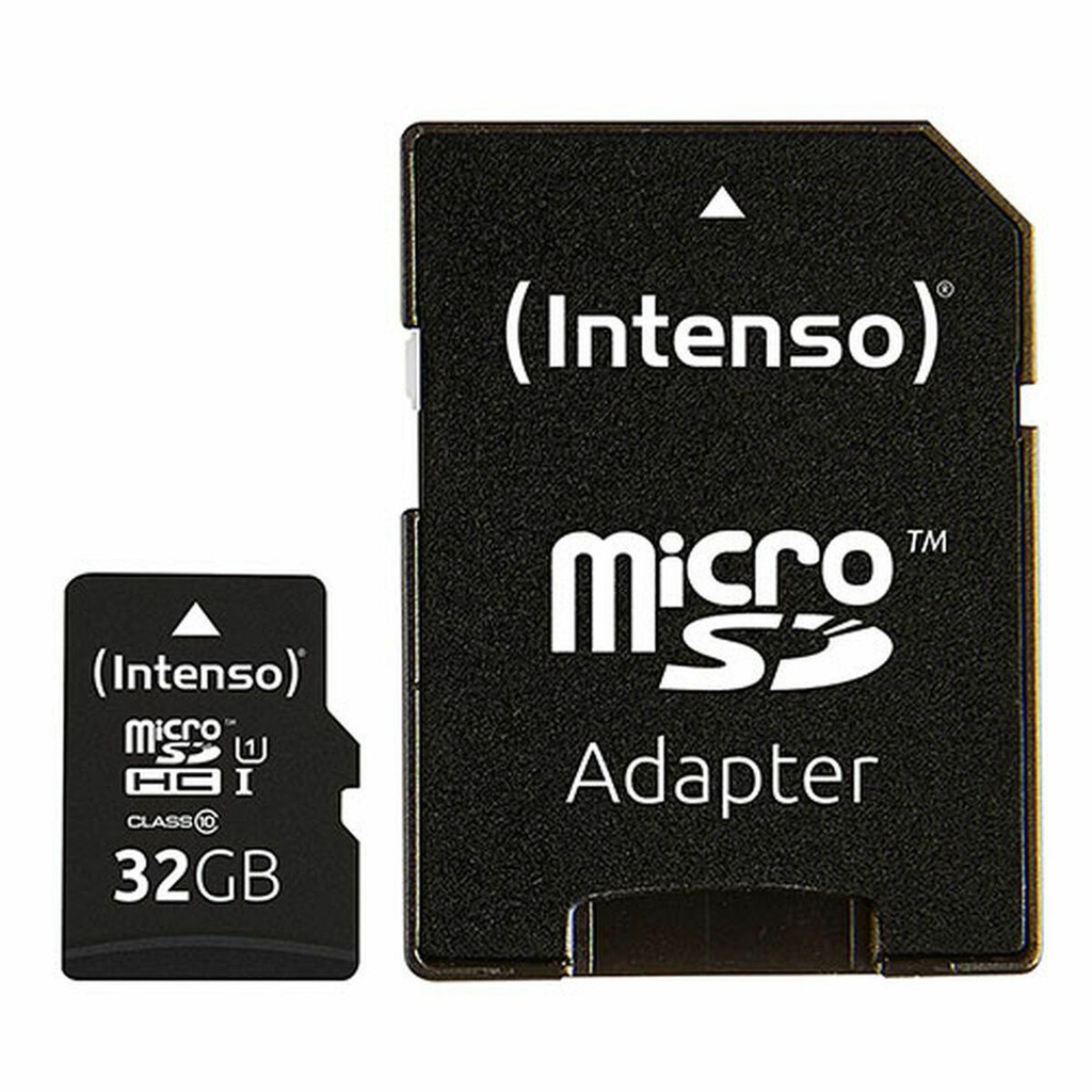 Tarjeta de Memoria Micro SD con Adaptador INTENSO 32 GB 32 GB