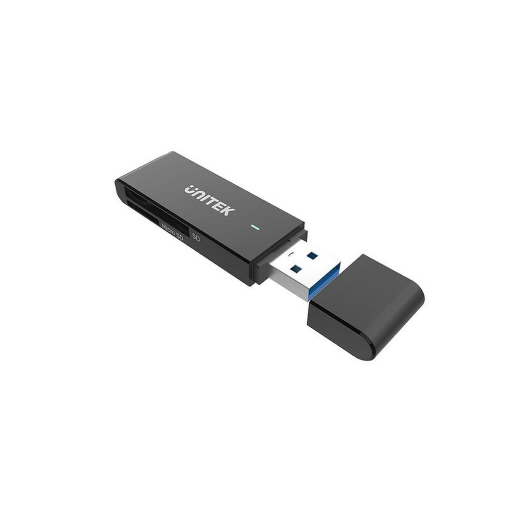Lector de Tarjetas Externo Unitek Y-9327A Negro