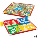 Parchís and Oca Board CB Games 32 x 32 x 1 cm (25 Pieces) (6 Units)