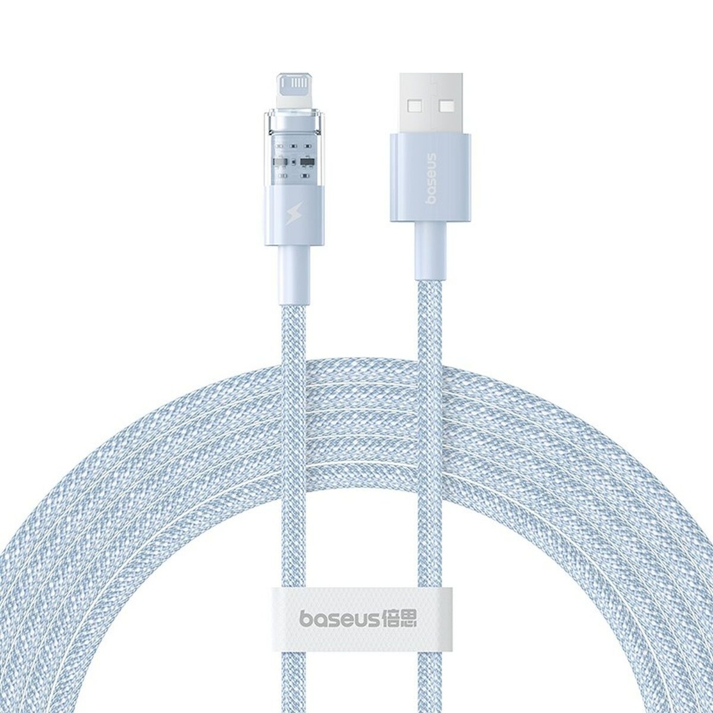 USB to Lightning Cable Baseus P10373003311-01 Blue 2 m