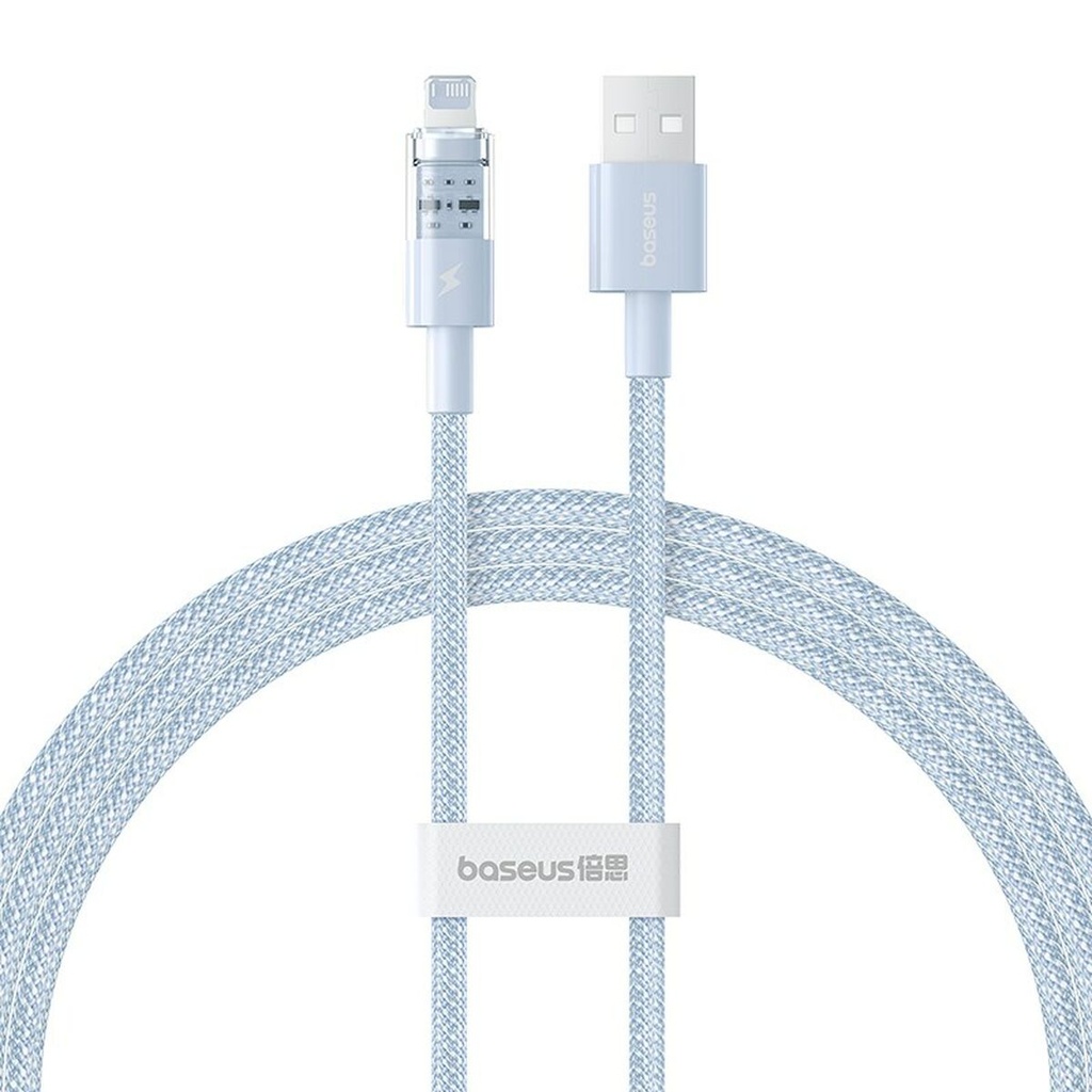 USB to Lightning Cable Baseus P10373003311-00 Blue 1 m