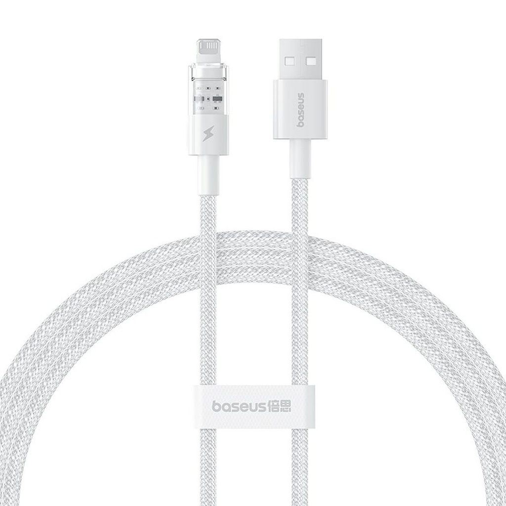 Cable USB a Lightning Baseus P10373003211-00 Blanco 1 m