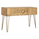 Hall Home ESPRIT Golden 120 x 38 x 76 cm