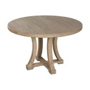 Dining Table Home ESPRIT Natural Elm wood 120 x 120 x 76 cm