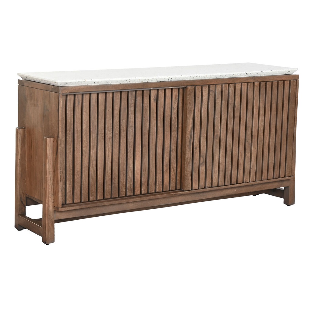 Sideboard Home ESPRIT Acacia Terrazo 146 x 46 x 82 cm