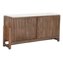 Sideboard Home ESPRIT Acacia Terrazo 146 x 46 x 82 cm