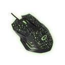 Ratón Gaming Esperanza EGM212 Negro Verde