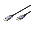 Cable DisplayPort Unitek C1628GY01-5M Negro Gris 5 m