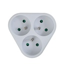 Plug adapter Esperanza ELK303W 3 Plugs