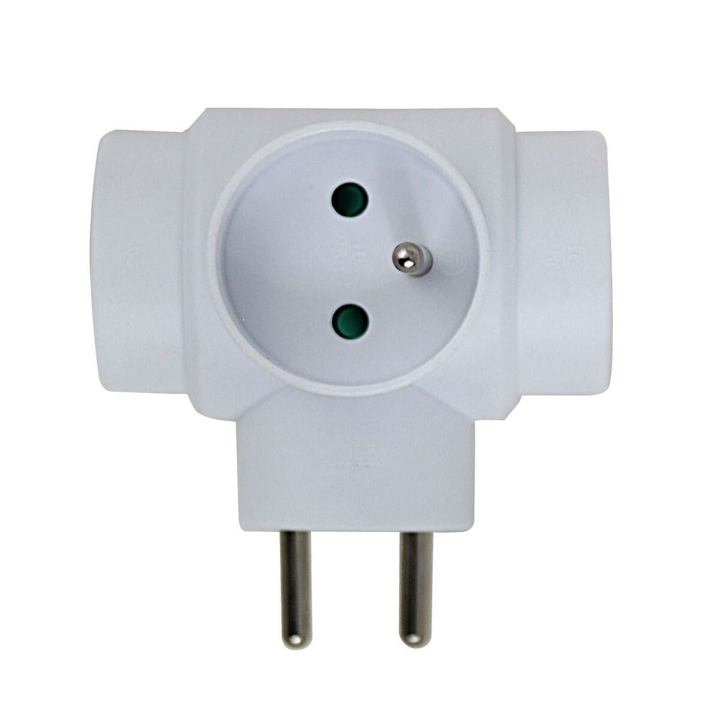 Plug adapter Esperanza ELK302W 3 Plugs