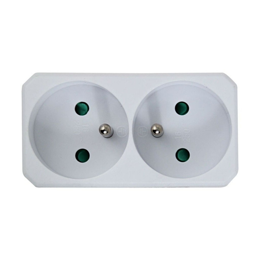 Plug adapter Esperanza ELK305W 2 Plugs