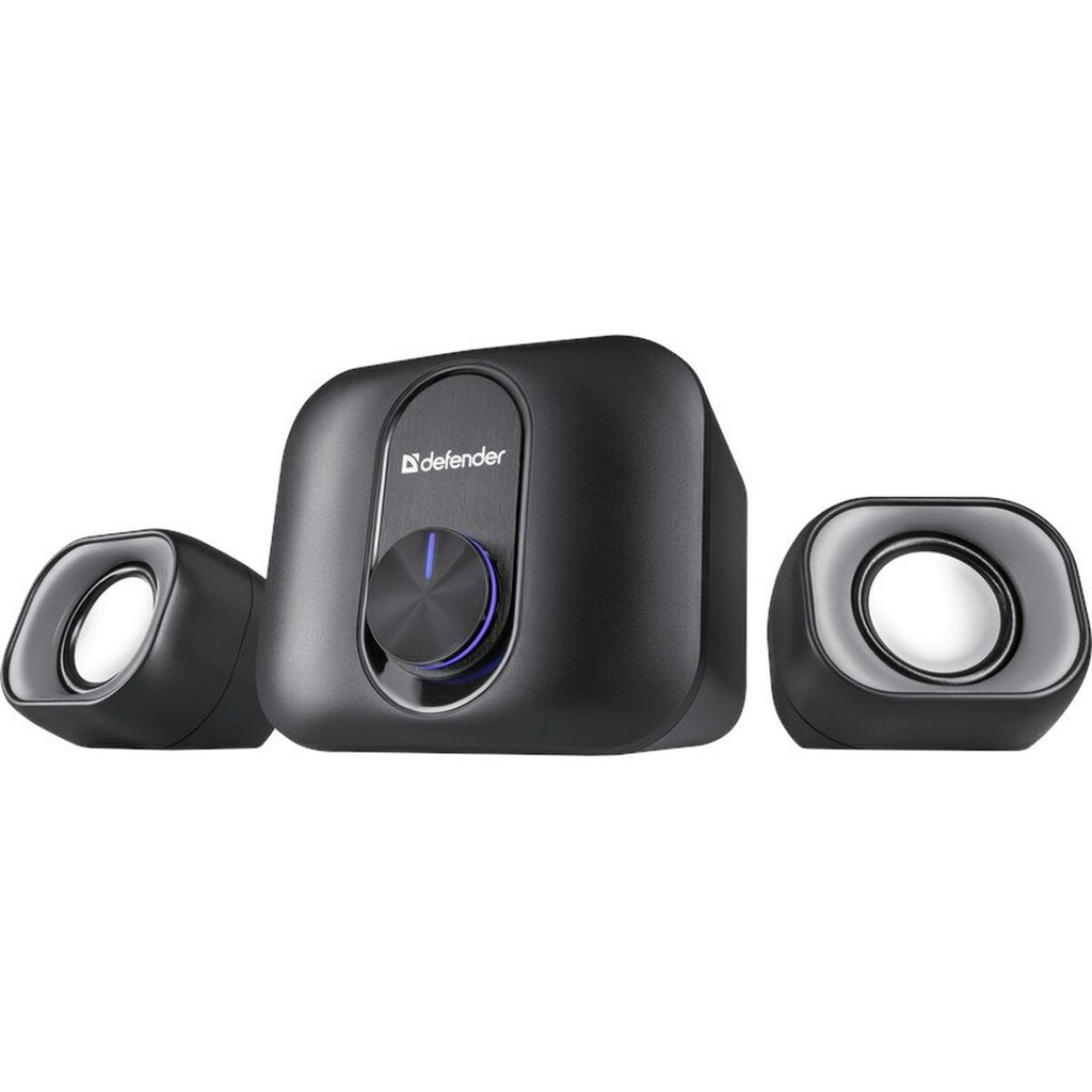 Altavoces PC Defender 65213 Negro 6 W 11 W