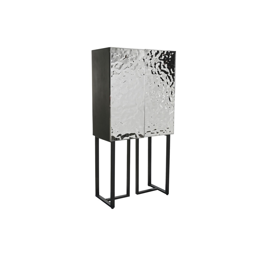 Aparador Home ESPRIT Plateado Metal Acero 80 x 41 x 160 cm