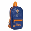 Plumier Mochila Valencia Basket M847 Azul Naranja 12 x 23 x 5 cm