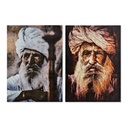Lienzo DKD Home Decor Lienzo Madera MDF 50 x 1,8 x 70 cm