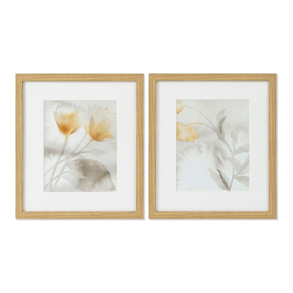 Lienzo DKD Home Decor Cristal Lienzo 33 x 3 x 38 cm
