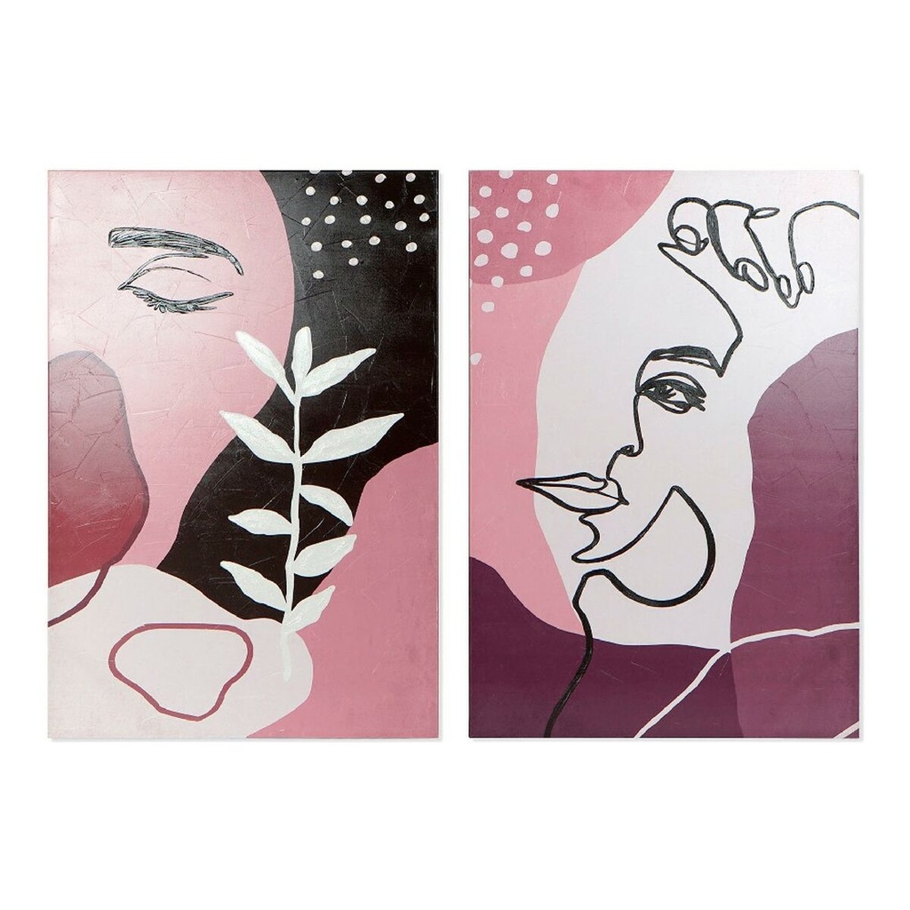 Lienzo DKD Home Decor Eye Pino Lienzo 80 x 3 x 120 cm