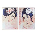 Lienzo DKD Home Decor CU-179961 Poliestireno Lienzo 103,5 x 4,5 x 144 cm