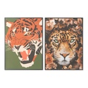 Lienzo DKD Home Decor Poliestireno Lienzo 52 x 2,7 x 72 cm