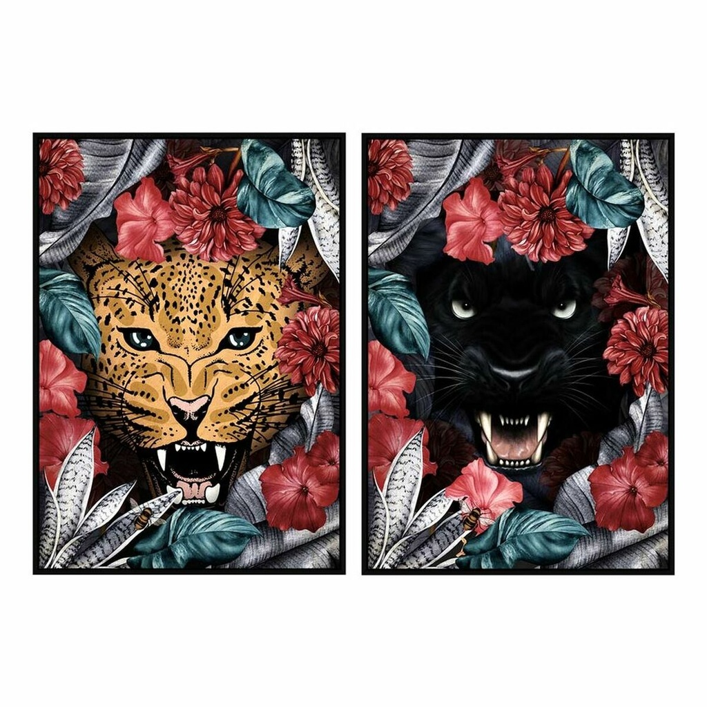 Painting DKD Home Decor polystyrene 53 x 4,3 x 73 cm