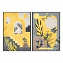 Lienzo DKD Home Decor Poliestireno Lienzo