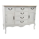 Aparador DKD Home Decor   Blanco Marrón claro Abeto 118 x 45 x 90 cm