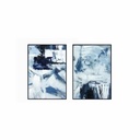 Lienzo DKD Home Decor Poliestireno Lienzo 45 x 2 x 60 cm
