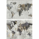 Lienzo DKD Home Decor Pino Lienzo 120 x 4 x 90 cm
