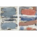 Canvas DKD Home Decor Pinewood Canvas 90 x 2,4 x 120 cm