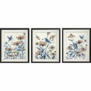 Painting DKD Home Decor Crystal MDF Wood 50 x 2 x 60 cm (3 Pieces)