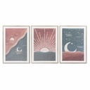 Canvas DKD Home Decor Canvas MDF Wood 50 x 3 x 70 cm