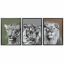 Painting DKD Home Decor Crystal polystyrene 67 x 3 x 93 cm (3 Pieces)