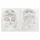 Lienzo DKD Home Decor Pino Lienzo 80 x 3,7 x 100 cm