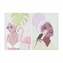 Lienzo DKD Home Decor Pino Lienzo 50 x 1,8 x 70 cm