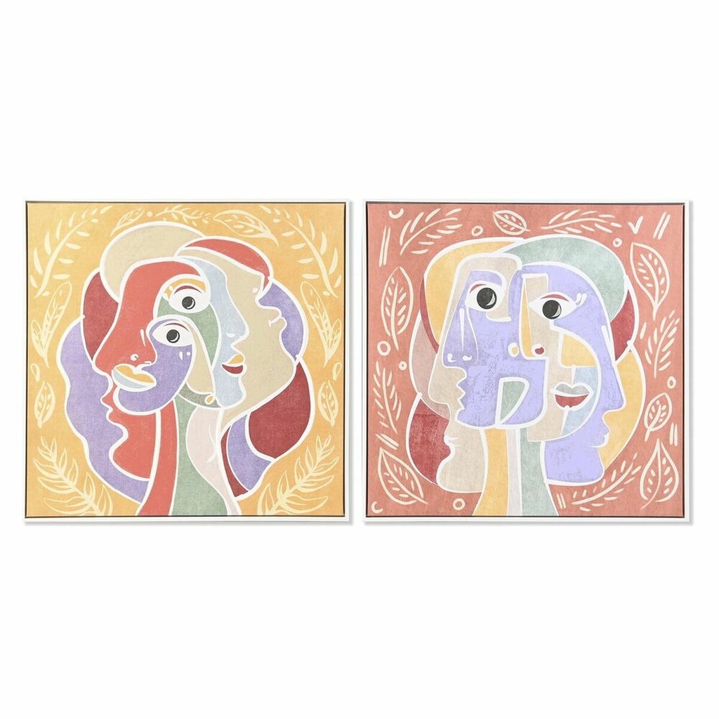 Canvas DKD Home Decor polystyrene Canvas