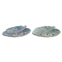 Centerpiece DKD Home Decor Blue Green Resin Crystal 45 x 36 x 9 cm 43 x 36 x 9 cm (2 Units)