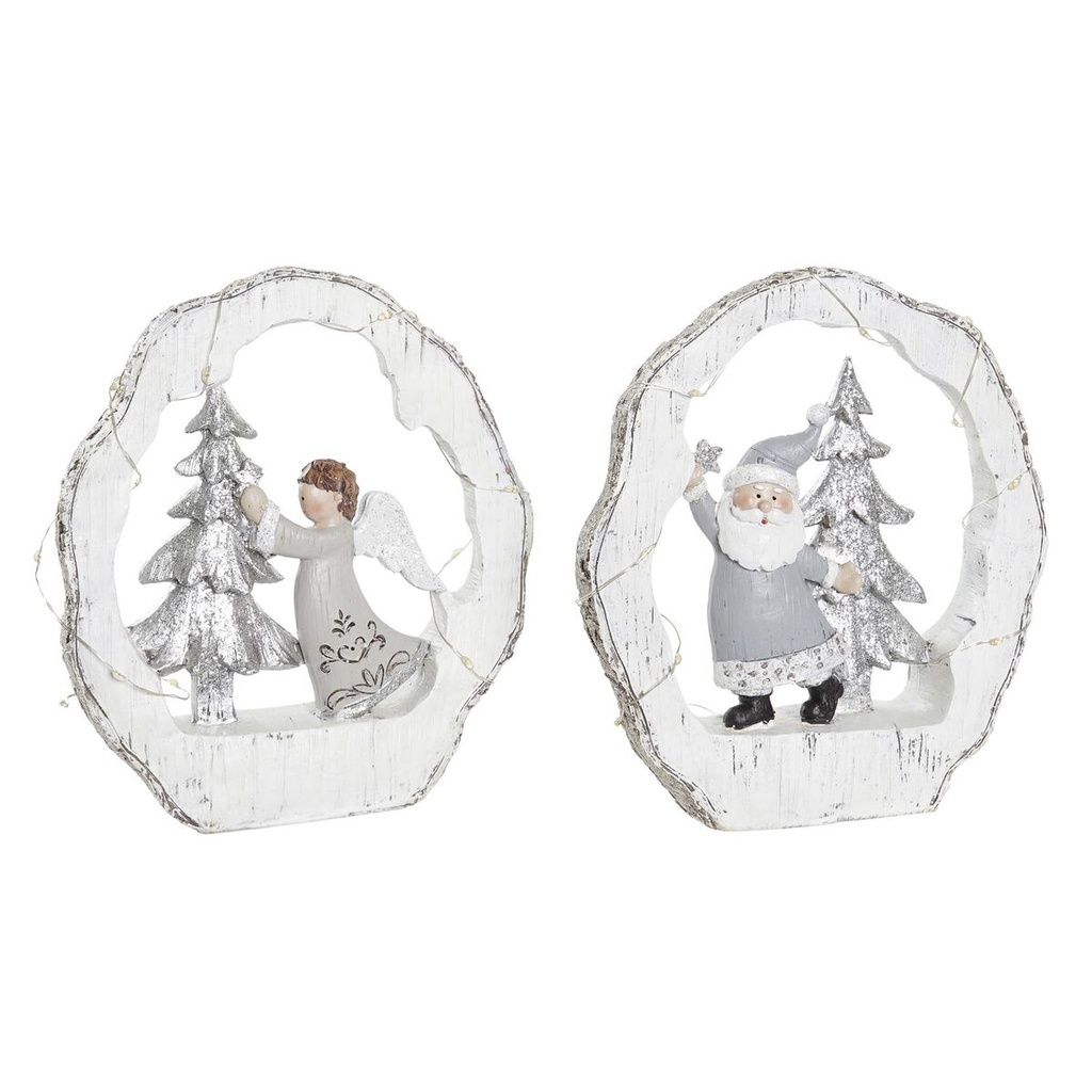 Christmas bauble DKD Home Decor Resin (17 x 4,5 x 19 cm) (2 Units)