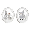 Christmas bauble DKD Home Decor Resin (17 x 4,5 x 19 cm) (2 Units)