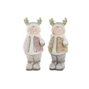 Adorno Navideño DKD Home Decor Niños Magnesio (20,5 x 18 x 49,5 cm) (2 Unidades)