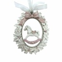 Christmas bauble DKD Home Decor Resin (7 x 1 x 9 cm) (6 Units)