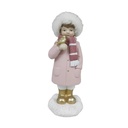 Christmas bauble DKD Home Decor Resin Girls (4 x 4 x 9,5 cm) (2 Units)