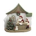 Adorno Navideño DKD Home Decor Resina Papá Noel (19 x 9,5 x 18 cm) (2 Unidades)