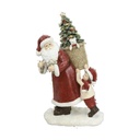 Adorno Navideño DKD Home Decor Resina Papá Noel (2 Unidades) (12 x 9 x 19 cm)