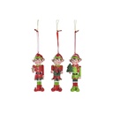 Christmas bauble DKD Home Decor Resin Elf (5 x 4 x 14 cm) (3 Units)