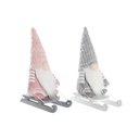 Figura Decorativa DKD Home Decor Navidad Gnomo Poliéster (15 x 25 x 35 cm) (2 Unidades)