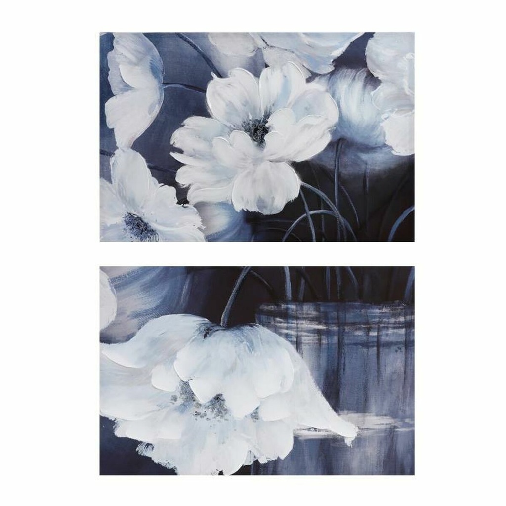 Canvas DKD Home Decor Canvas MDF Wood 90 x 3 x 60 cm