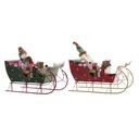 Adorno Navideño DKD Home Decor Metal (38 x 19 x 35 cm) (2 Unidades)