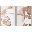 Canvas DKD Home Decor polystyrene Canvas 90 x 4 x 120 cm