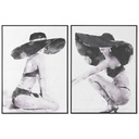 Canvas DKD Home Decor polystyrene Canvas 90 x 4 x 120 cm