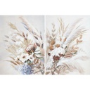 Lienzo DKD Home Decor Pino Lienzo 90 x 3,7 x 120 cm